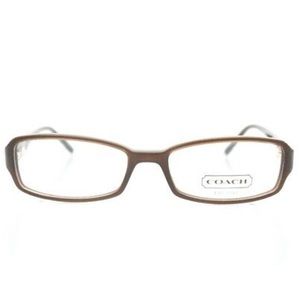 coach blondelle glasses in brown